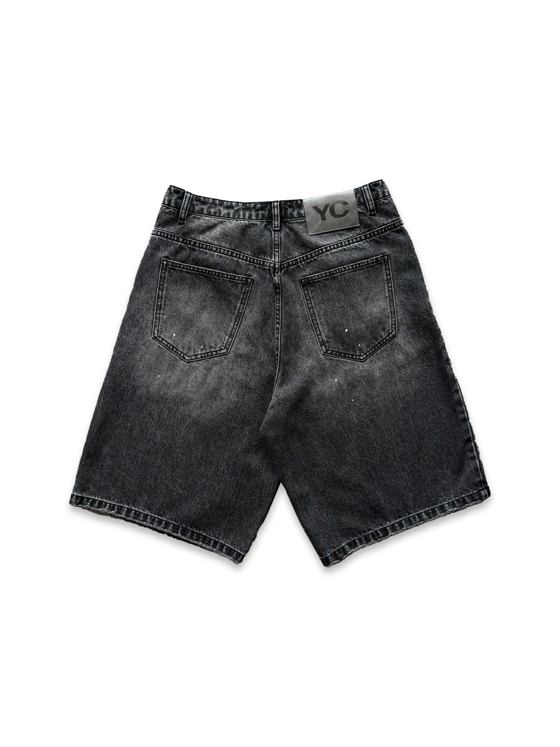 Starter Denim Jorts, Charcoal Wash