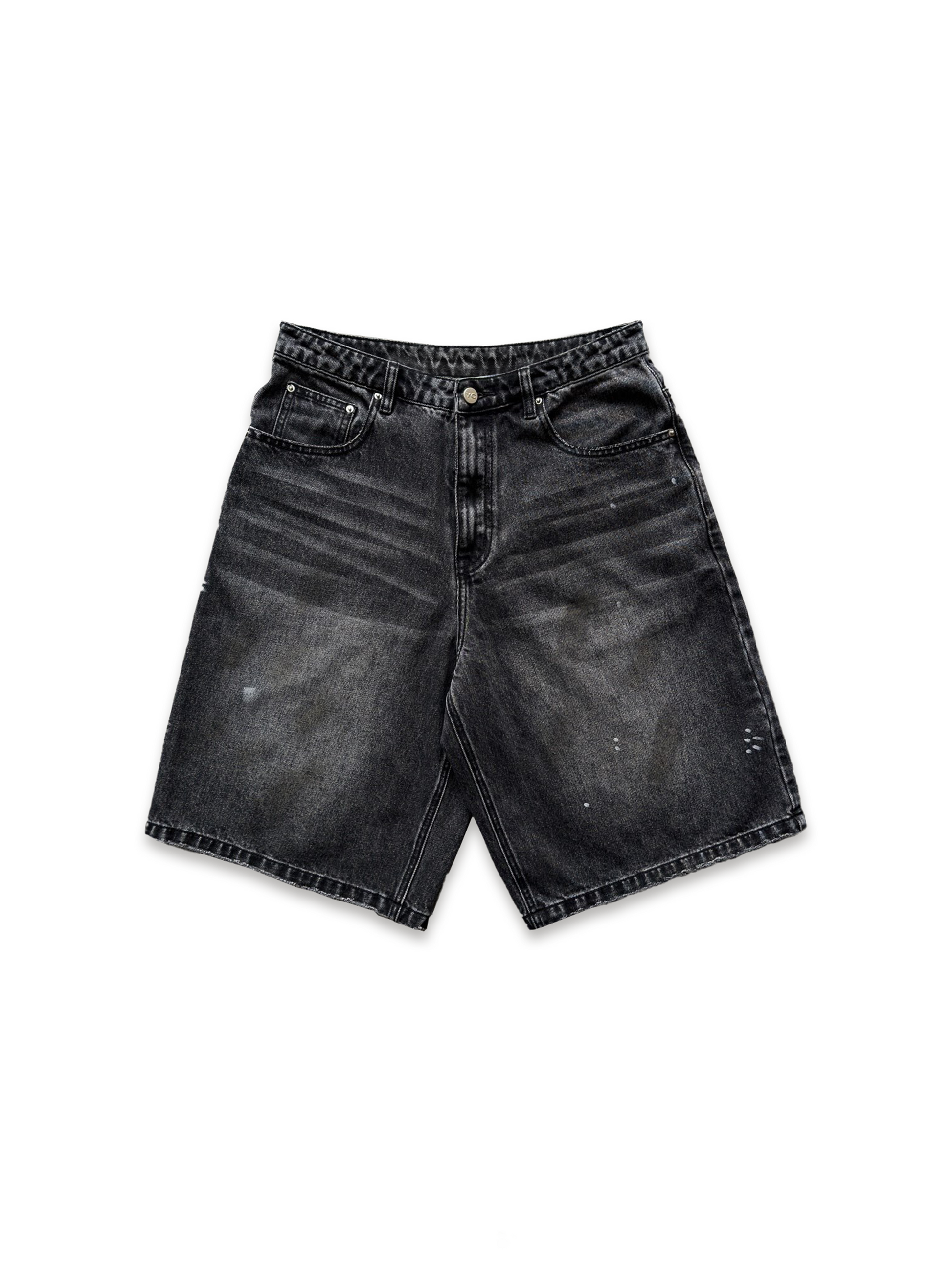 Starter Denim Jorts, Charcoal Wash