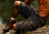 Starter Denim Jorts, Charcoal Wash