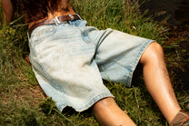 Starter Denim Jorts, Dirt Wash